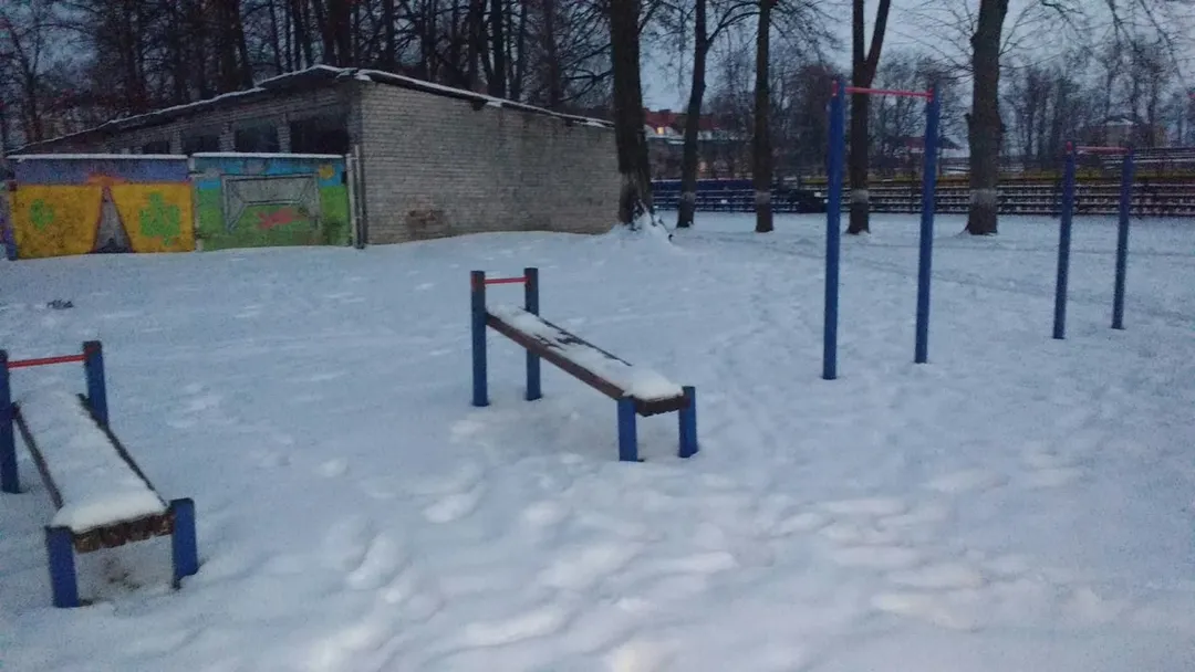 Бруси на майданчику Calisthenics Park at Красноармейская улица, Гусев #wp3350 – фото 2 з 6