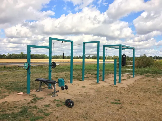 Calisthenics Park at Nõlvakaare, Tartu vald