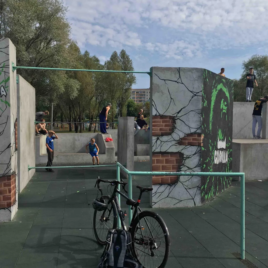 Jump Platform at Calisthenics Park at Парк экстрэмальных відаў спорту, Мінск – photo 4 of 4