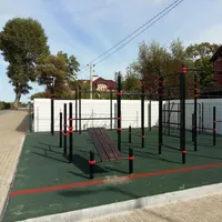 Calisthenics Park at Променад, Зеленоградск #wp3370 - thumbnail 3
