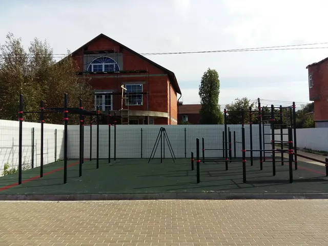 Calisthenics Park at Променад, Зеленоградск #wp3370