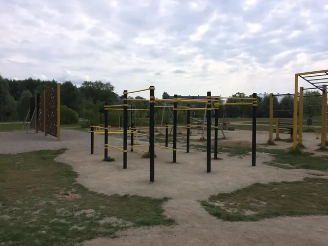 Calisthenics Park at Tähtvere rulliring, Tartu linn