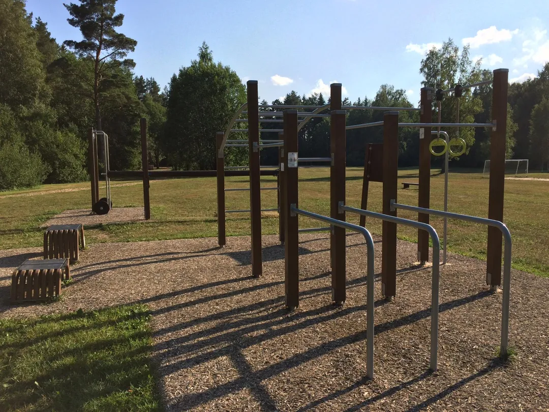 Push Up Bar at Calisthenics Park at Eduard Wiiralti, Tartu linn #wp3376 – photo 5 of 8