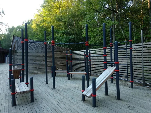 Calisthenics Park at Таможенная дорога, Сестрорецк
