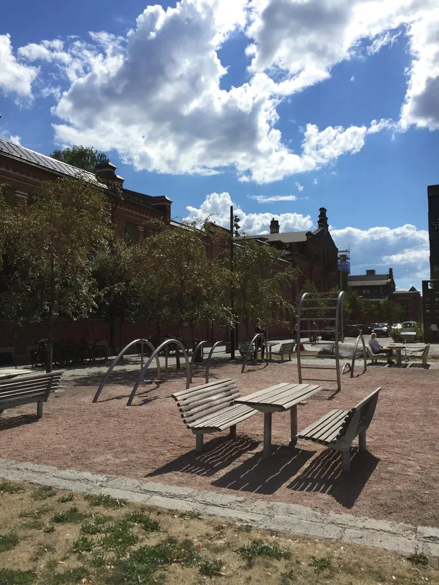Calisthenics Park at Verkstedveien, Oslo