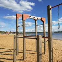 Calisthenics Park at Tamula rannapromenaad, Võru linn - thumbnail 3