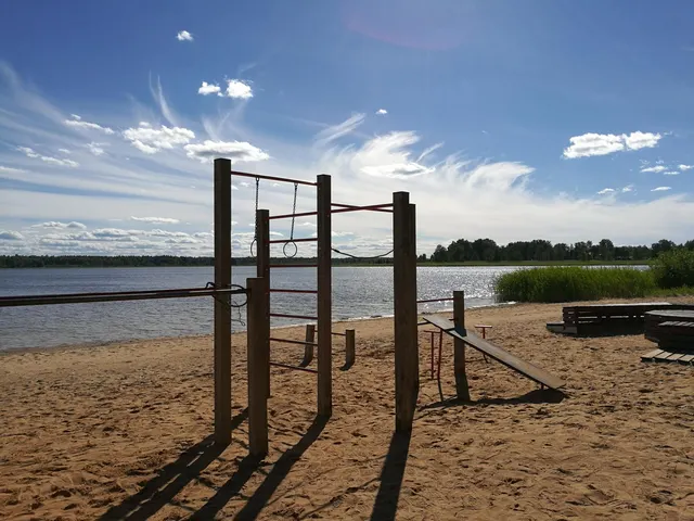 Calisthenics Park at Tamula rannapromenaad, Võru linn