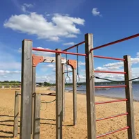 Calisthenics Park at Tamula rannapromenaad, Võru linn - thumbnail 5