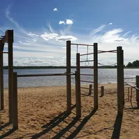 Calisthenics Park at Tamula rannapromenaad, Võru linn - thumbnail 2