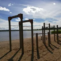 Calisthenics Park at Tamula rannapromenaad, Võru linn - thumbnail 10