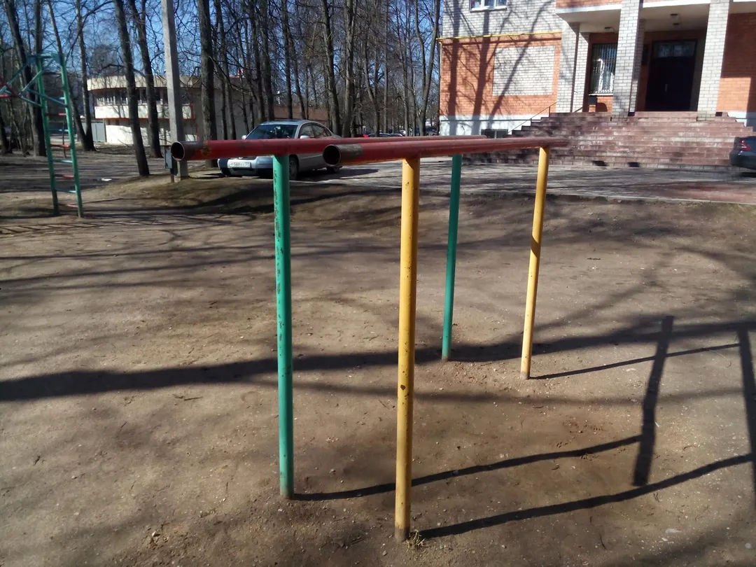 Spalier la Calisthenics Park at Юбилейная улица, городской округ Псков – fotografia 5 din 7