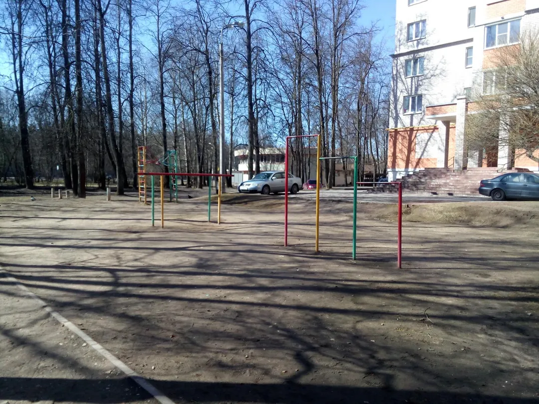 Bară de tracțiuni la Calisthenics Park at Юбилейная улица, городской округ Псков – fotografia 4 din 7