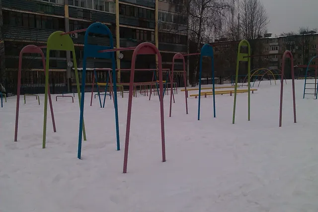 Calisthenics Park at вуліца Калініна, Мінск