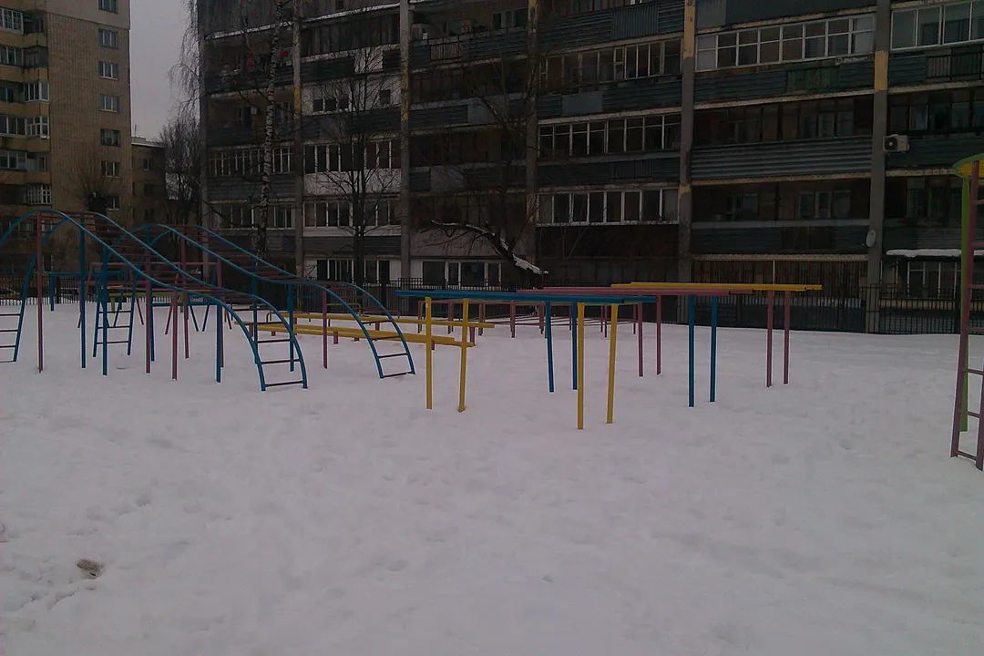 Push Up Bar at Calisthenics Park at вуліца Калініна, Мінск – photo 5 of 6