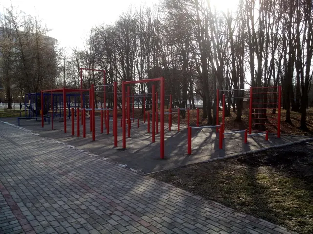 Calisthenics Park at Староміська вулиця, Хмельницький