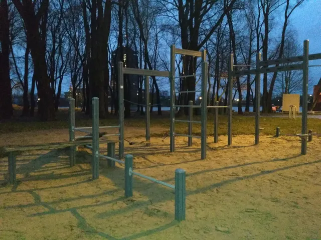 Calisthenics Park at Mūkusalas iela, Rīga