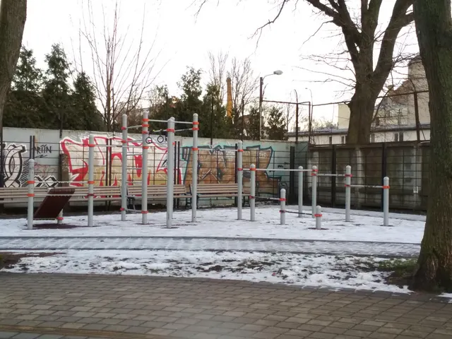 Calisthenics Park at Sparģeļu iela, Rīga