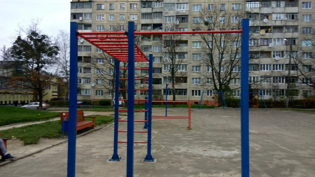 Bare paralele la Calisthenics Park at вулиця Володимира Великого, Львів – fotografia 8 din 9