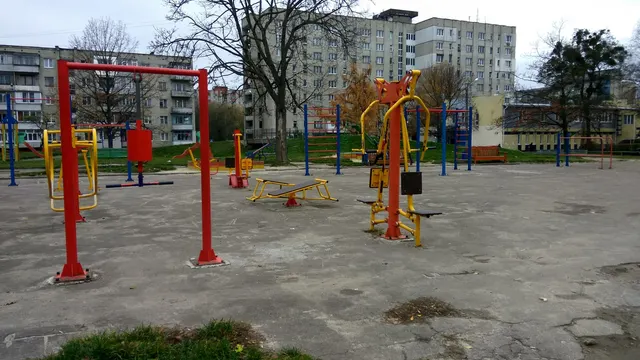 Calisthenics Park at вулиця Володимира Великого, Львів