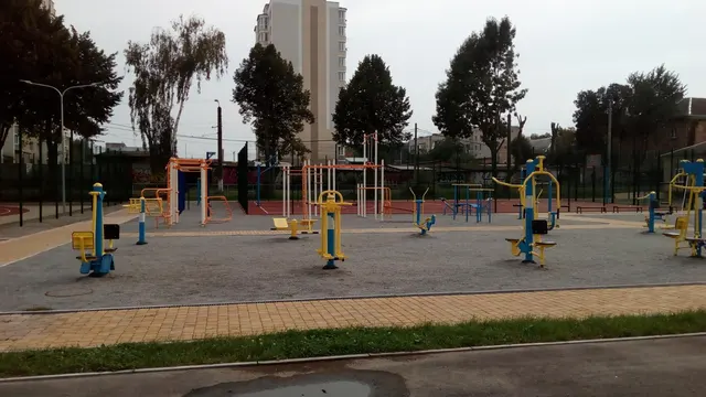 Calisthenics Park at Стрілецька вулиця, Вінниця #wp3432