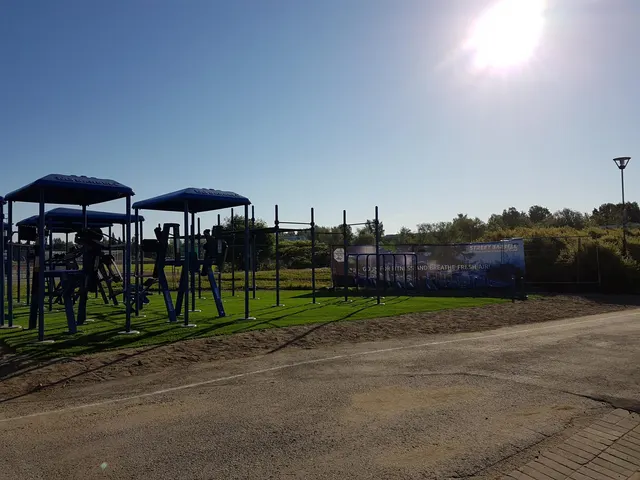 Calisthenics Park at Keskusurheilukenttä, Joensuu