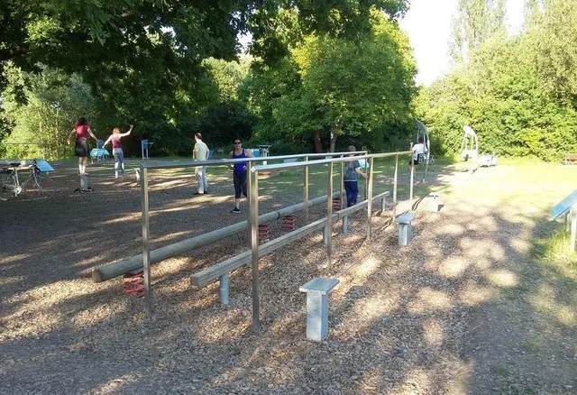 Calisthenics Park at 4FCIRCLE, Frankfurt am Main