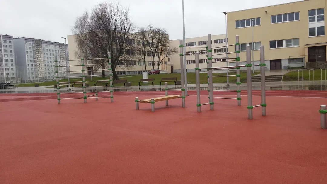 Spalliera presso Calisthenics Park at Zvaigznāja gatve, Rīga – foto 4 di 4