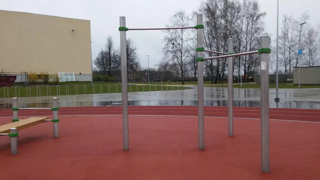 Calisthenics Park at Zvaigznāja gatve, Rīga