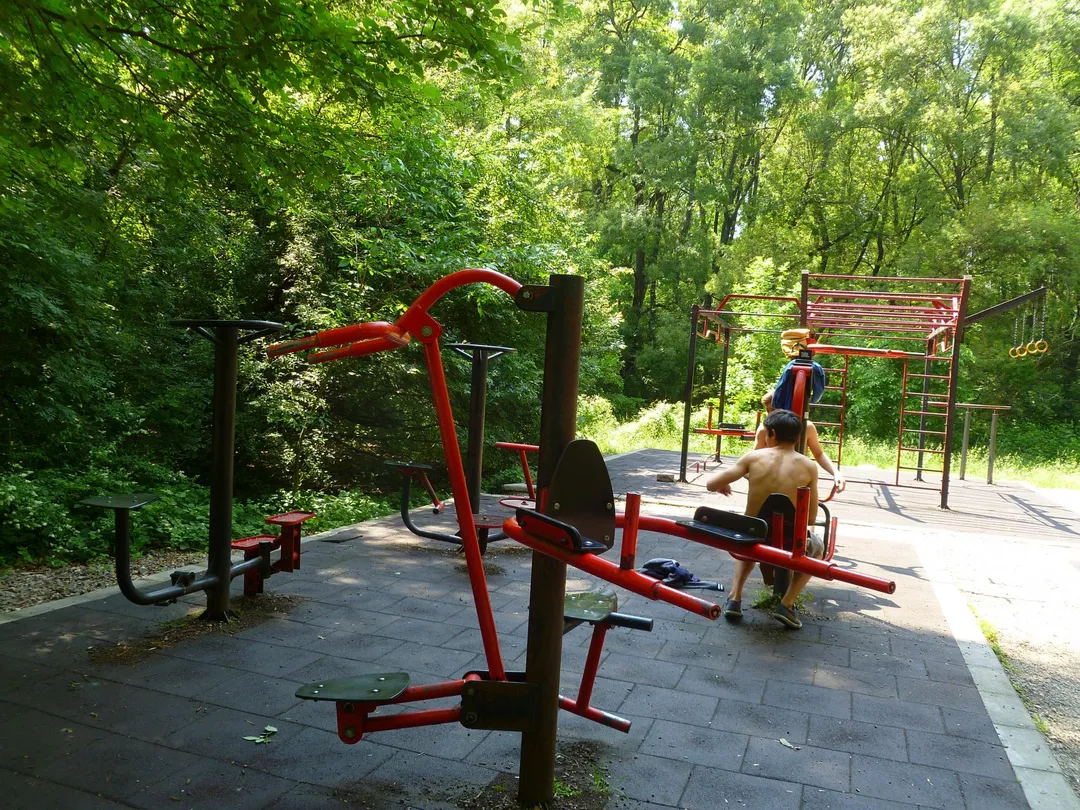 Anneaux de gymnastique à Outdoor Gym in ж.к. Люлин, София – photo 6 sur 7