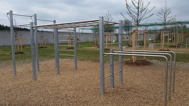 Calisthenics Park at Potenzgarten 10^-5, München