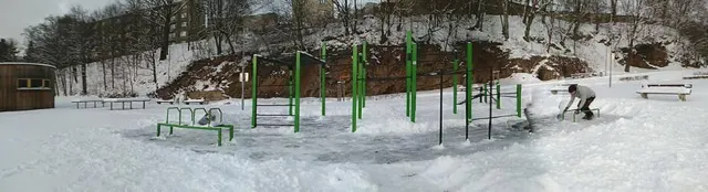 Calisthenics Park at Plovárenská, Havlíčkův Brod
