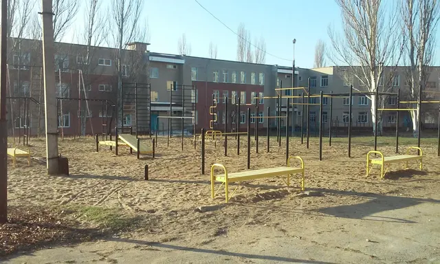 Calisthenics Park at Комсомольская улица, Tiraspol