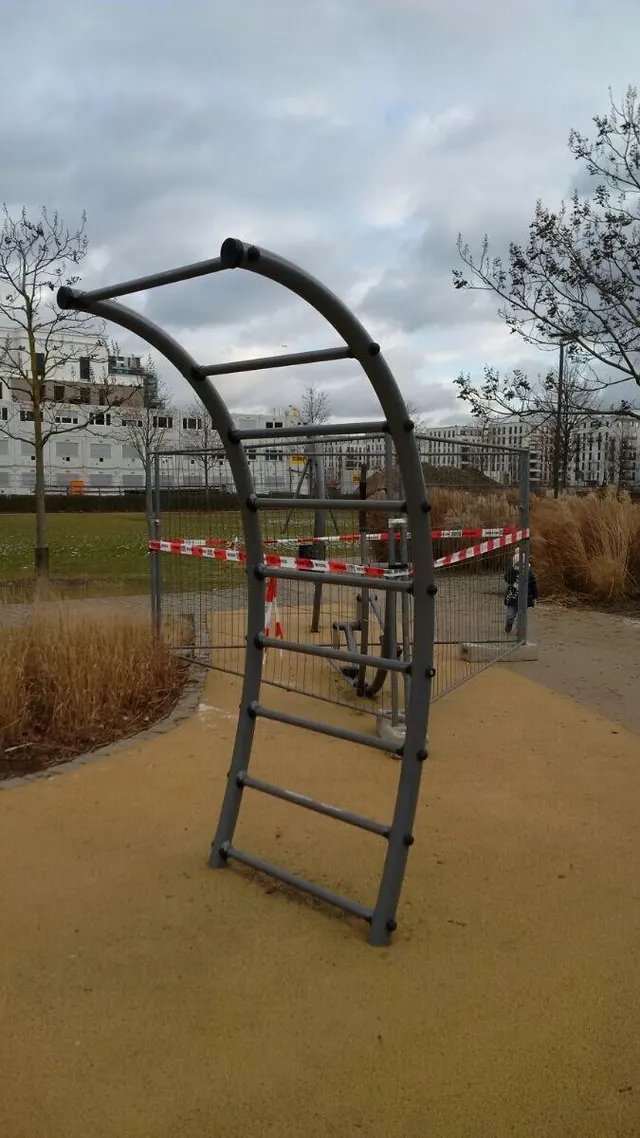 Calisthenics Park at Straße der Nationen, Frankfurt am Main