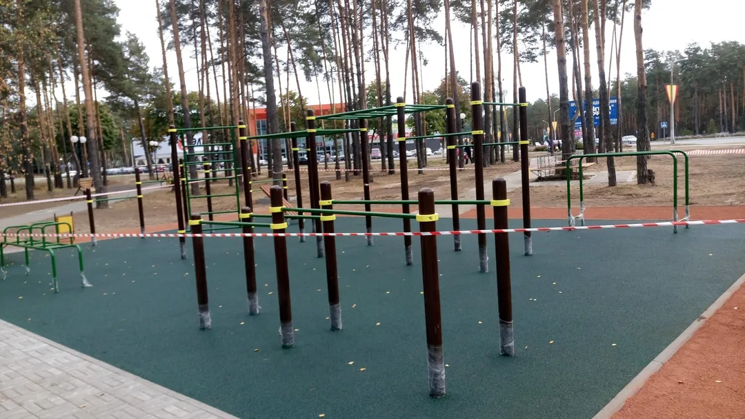 Barra de Dominadas en Calisthenics Park at вуліца Свярдлова, Светлагорск – foto 1 de 1
