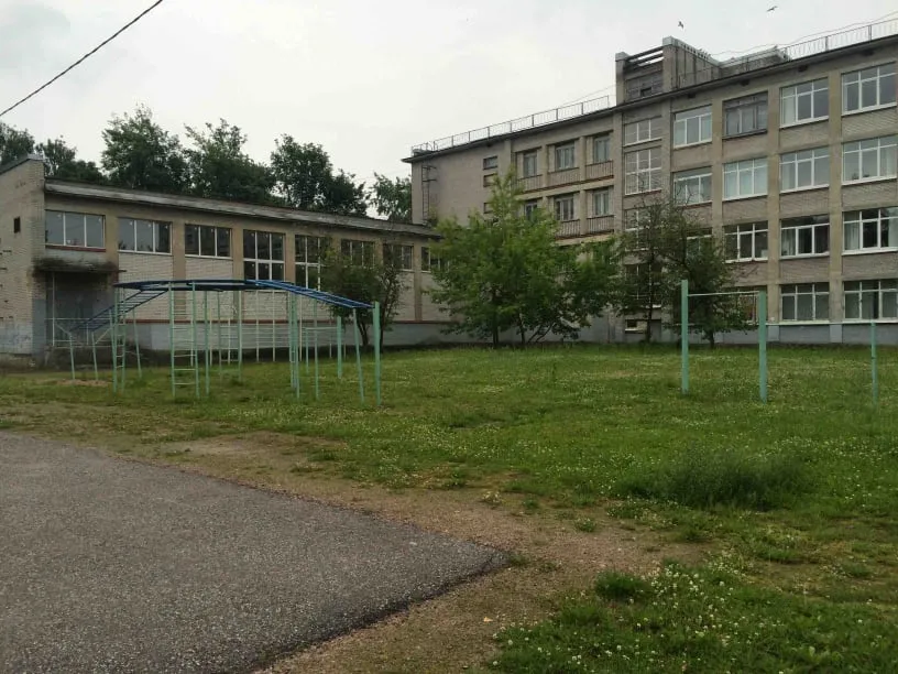 Panca per addominali presso Calisthenics Park at Крещенская улица, Сестрорецк – foto 4 di 4