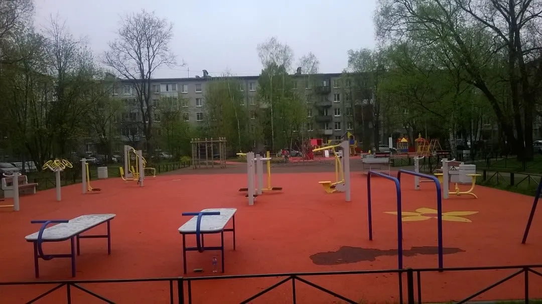 Sbarra per trazioni presso Calisthenics Park at Эрлеровский бульвар, Петергоф – foto 1 di 1