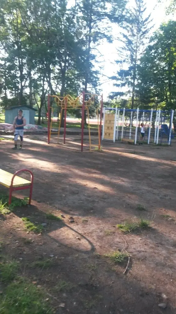 Calisthenics Park at Тулонская аллея, Кронштадт
