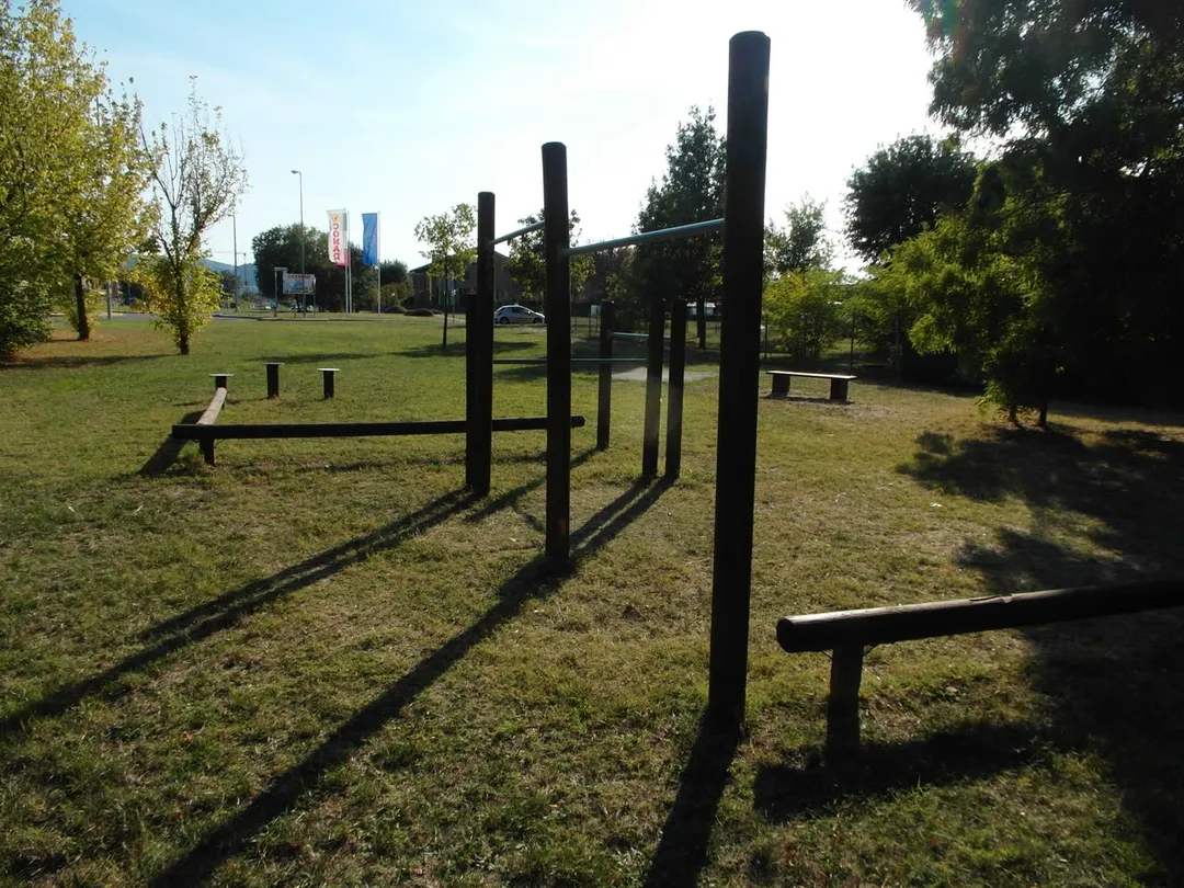 Рукоход на площадке Calisthenics Park at Via Canusina, Bibbiano – фото 6 из 16