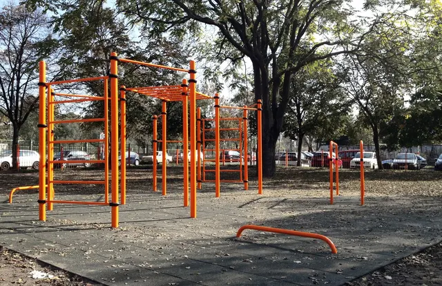 Calisthenics Park at Laktanya utca, Budapest