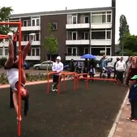 Calisthenics Park at Van der Welstraat, Hilversum - thumbnail 3