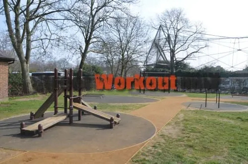 Calisthenics Park at Prince Albert Road, City of Westminster