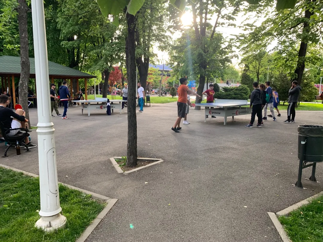 Marcheur aérien à Calisthenics Park at Bulevardul Lacul Tei, București – photo 6 sur 7