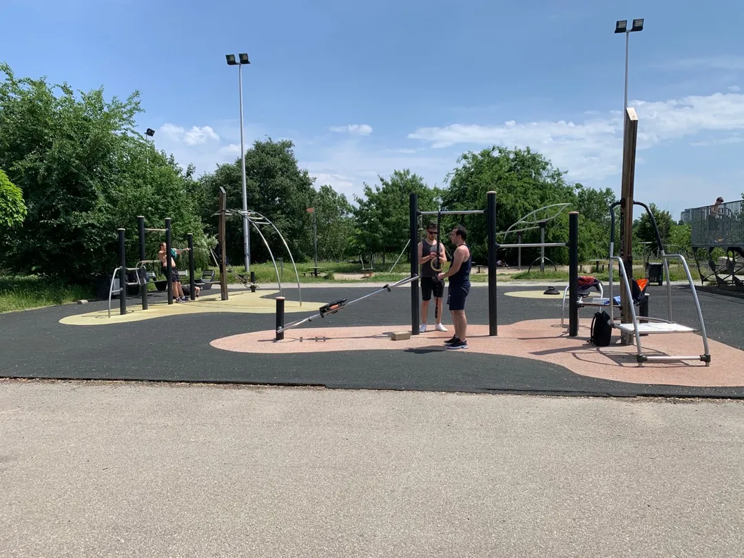 Pull Up Bar at Calisthenics Park at Strada Nicopole, București – photo 1 of 3