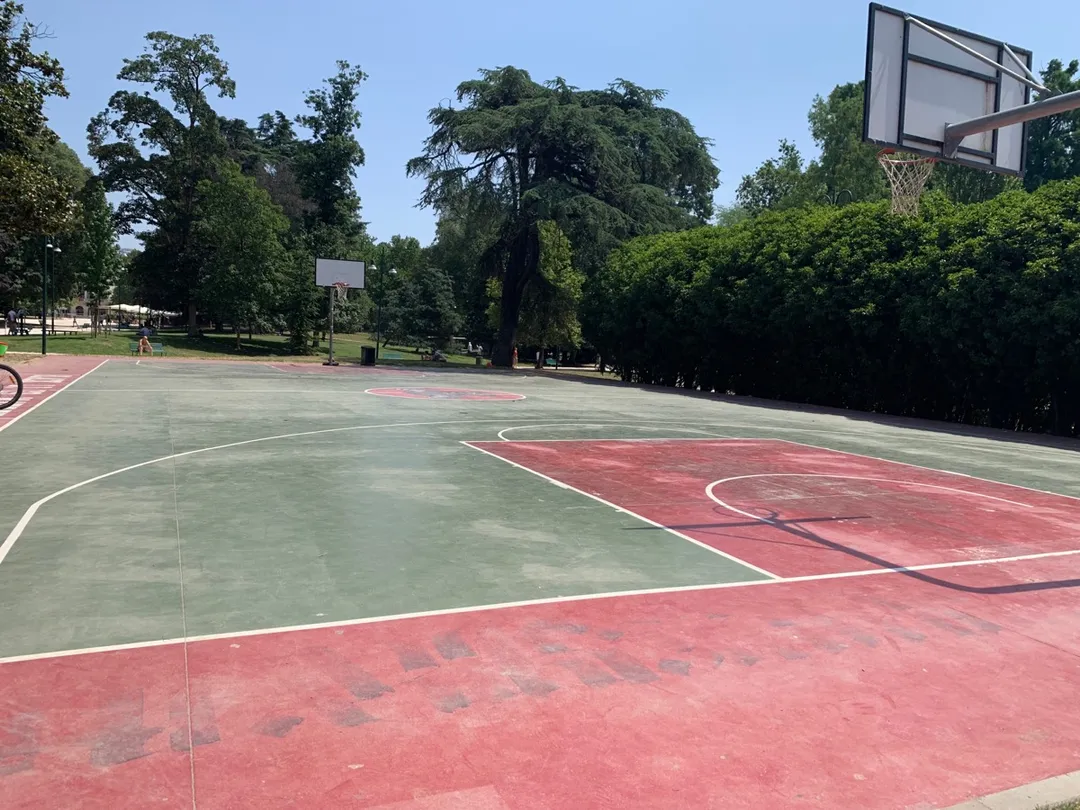 Лижний тренажер на майданчику Calisthenics Park at Viale Alessandro Puskin, Milano – фото 3 з 4