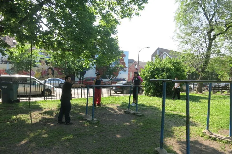 Parallel Gym Bars at Calisthenics Park at South Wood Street, Chicago – photo 2 of 4