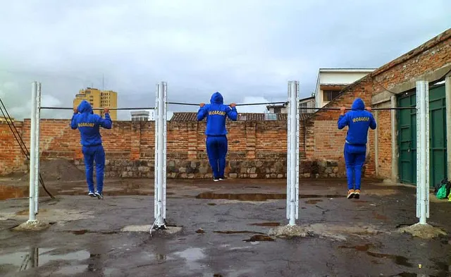 Calisthenics Park at acera, Quito