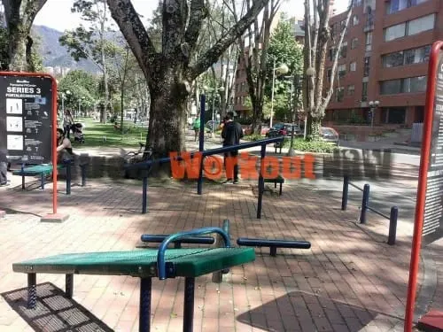 Calisthenics Park at Calle 88, Bogotá