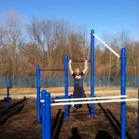 Calisthenics Park at USS Indianapolis Memorial Highway, Indianapolis - thumbnail 2