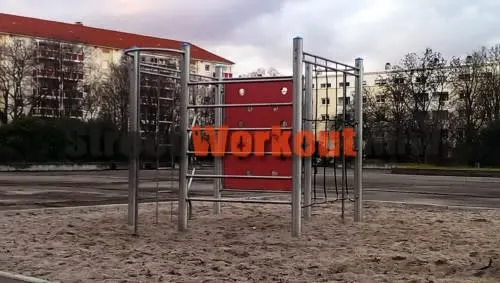 Calisthenics Park at Pfalzplatz, Mannheim