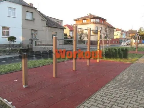 Шведська стінка на майданчику Calisthenics Park at Sadská, Hlavní město Praha – фото 3 з 3